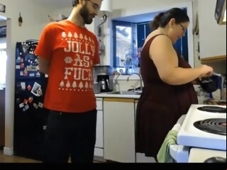 big ass Breakfast Hidden Cam bbw